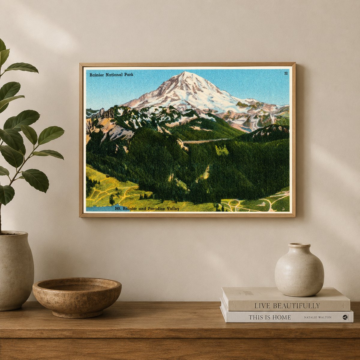 Mount Rainier National Park, WA: Rainier National Park, Mt. Rainier and Paradise Valley