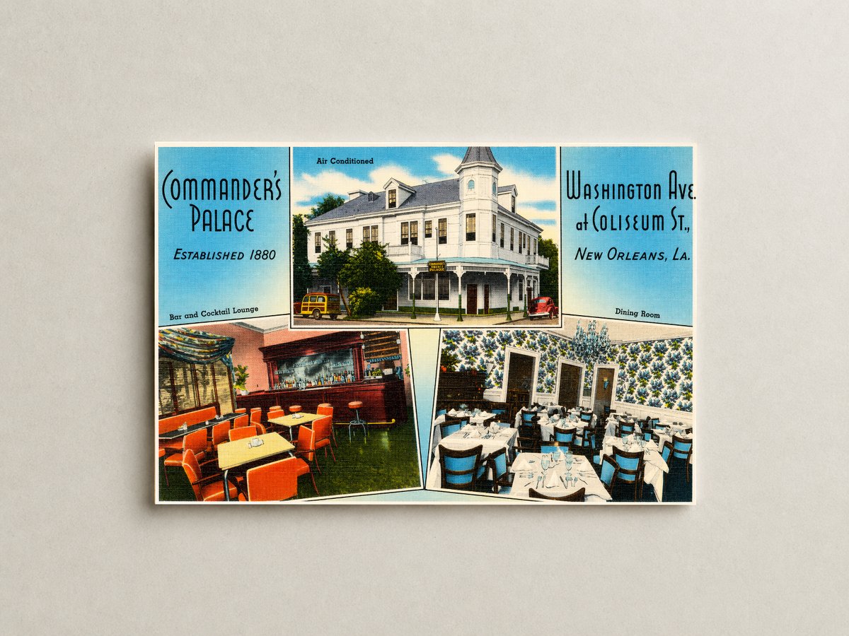 New Orleans, LA: Commander's Palace, Washington Ave. at Coliseum St.