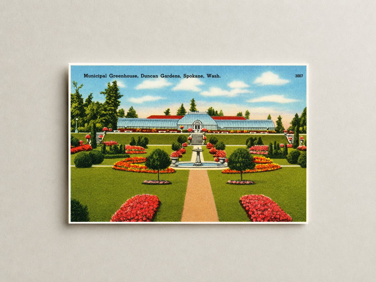 Spokane, WA: Municipal Greenhouse, Duncan Gardens