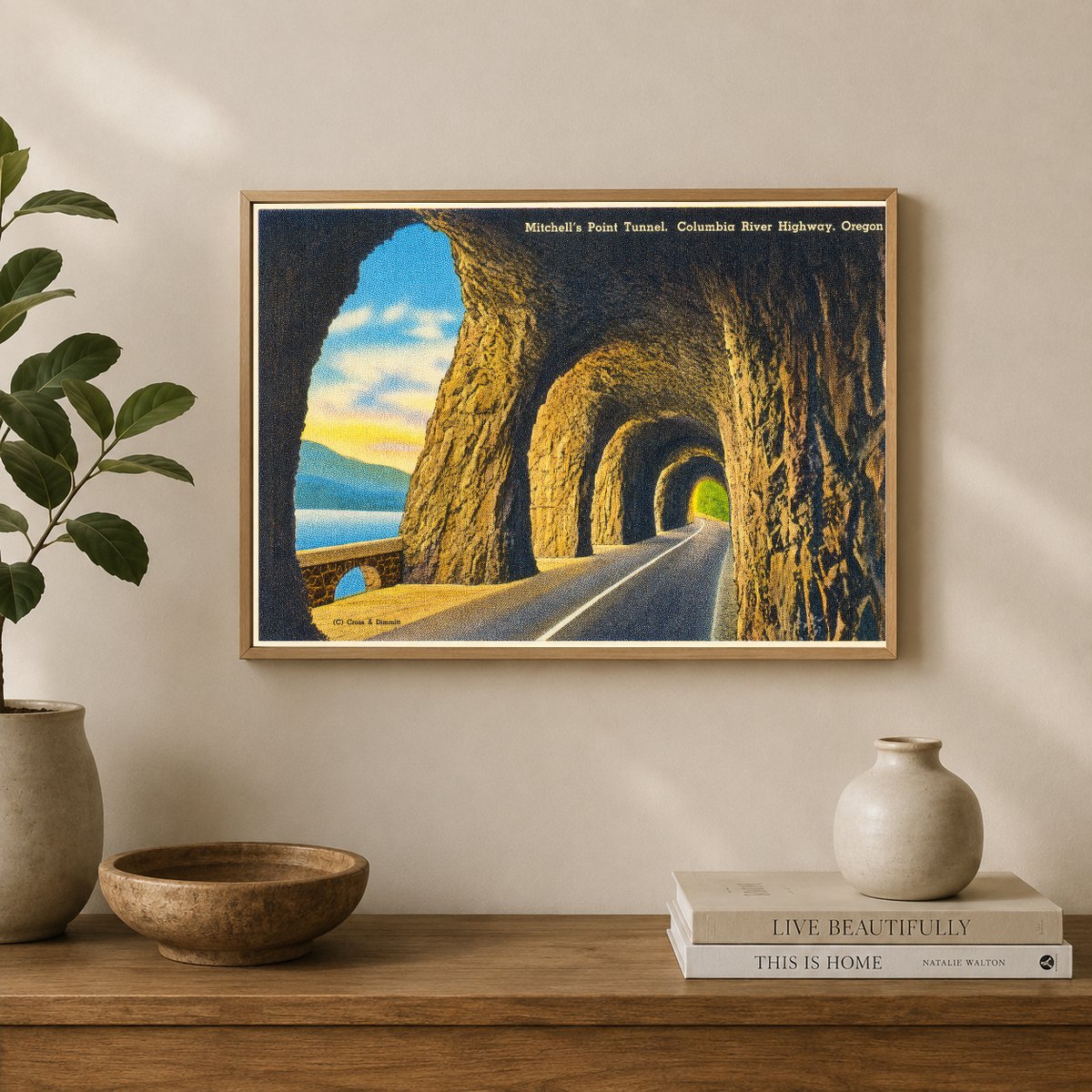 OR: Mitchell's Point Tunnel, Columbia River Highway