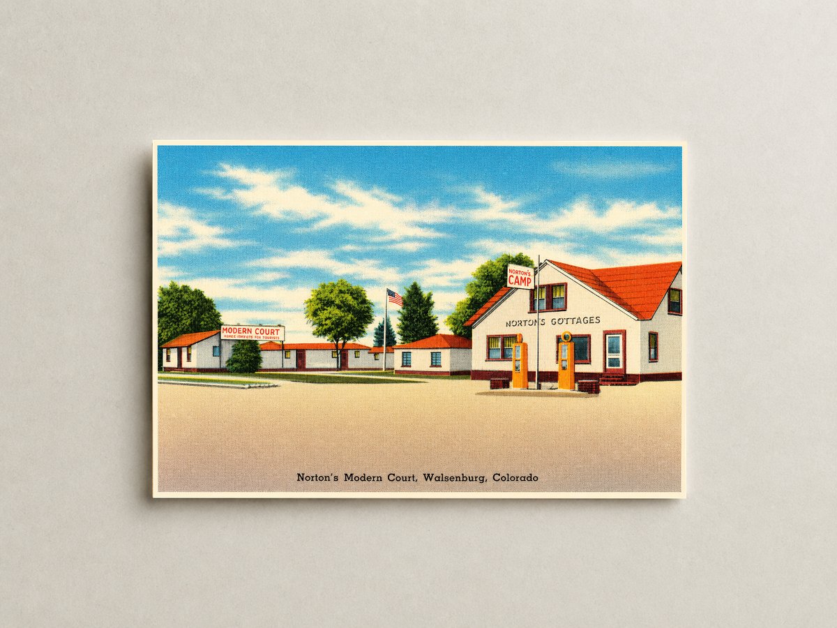 Walsenburg, CO: Norton's Modern Court