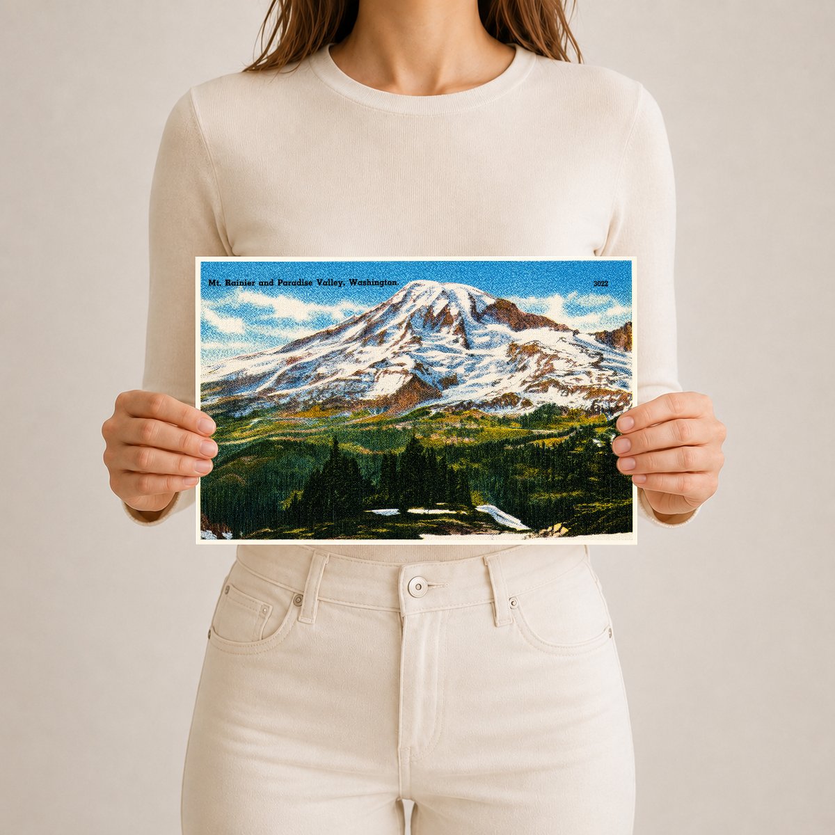 Paradise Valley, WA: Mt. Rainier and Paradise Valley