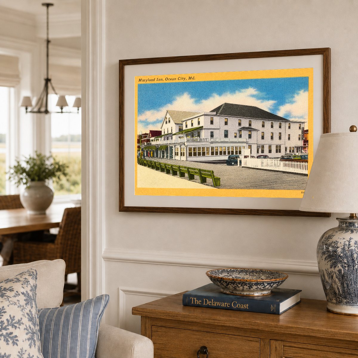 Maryland Inn, Ocean City, MD — Vintage Maryland Postcard