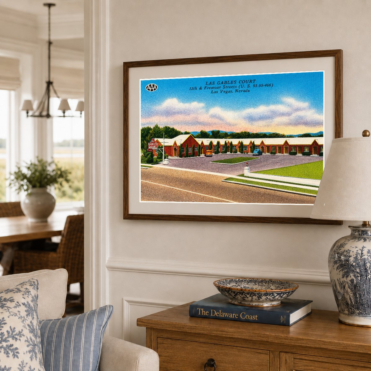 Las Vegas, NV: Las Gables Court, 13th & Fremont Streets (U.S. 93 - 95 - 466)