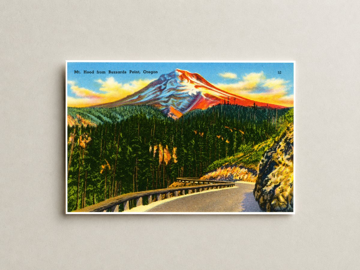 Hood, Mount, OR: Mt. Hood from Buzzards Point