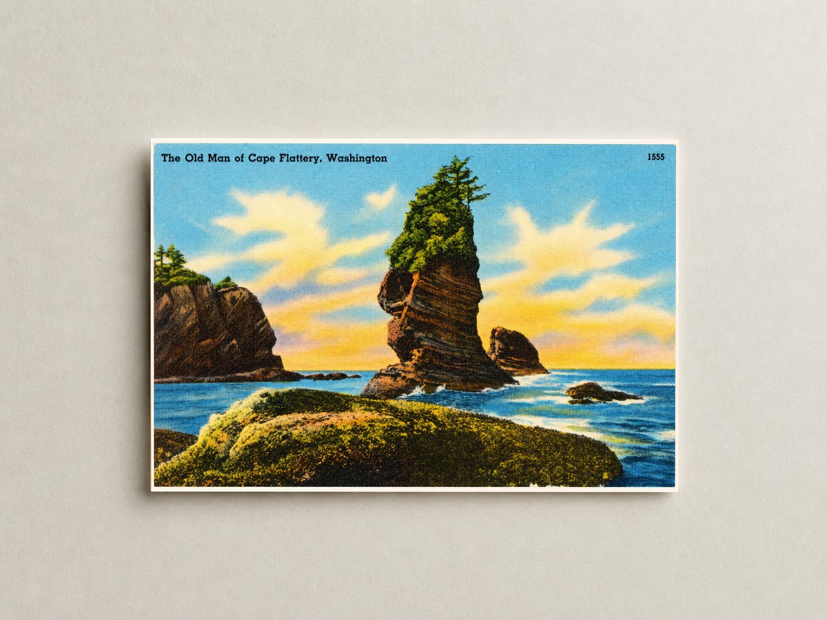 Flattery, Cape, WA: The Old Man of Cape Flattery