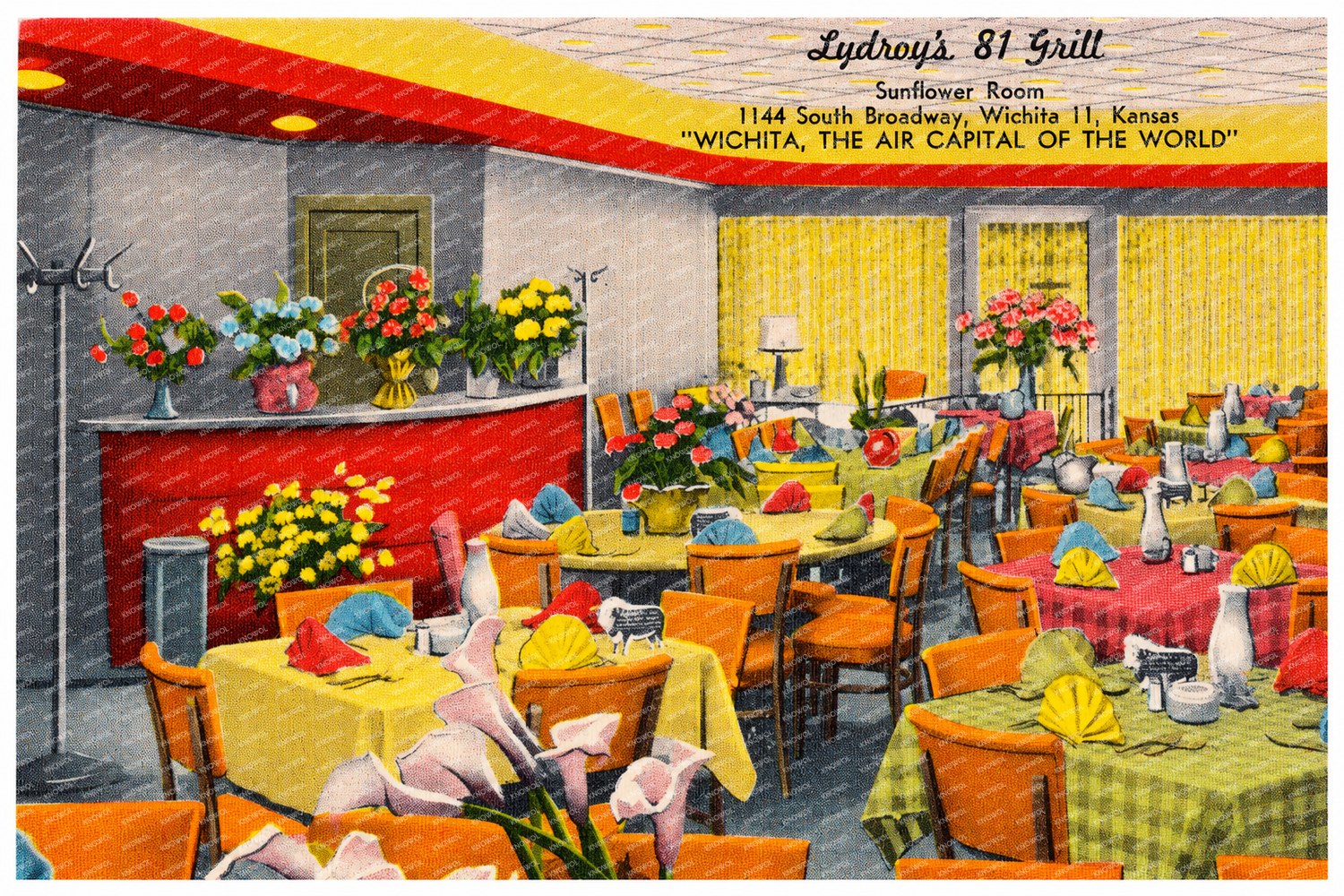Wichita, KS: Lydroy's 81 Grill, Sunflower Room, 1144 South Broadway