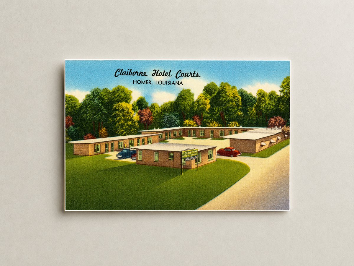 Homer, LA: Claiborne Hotel Courts