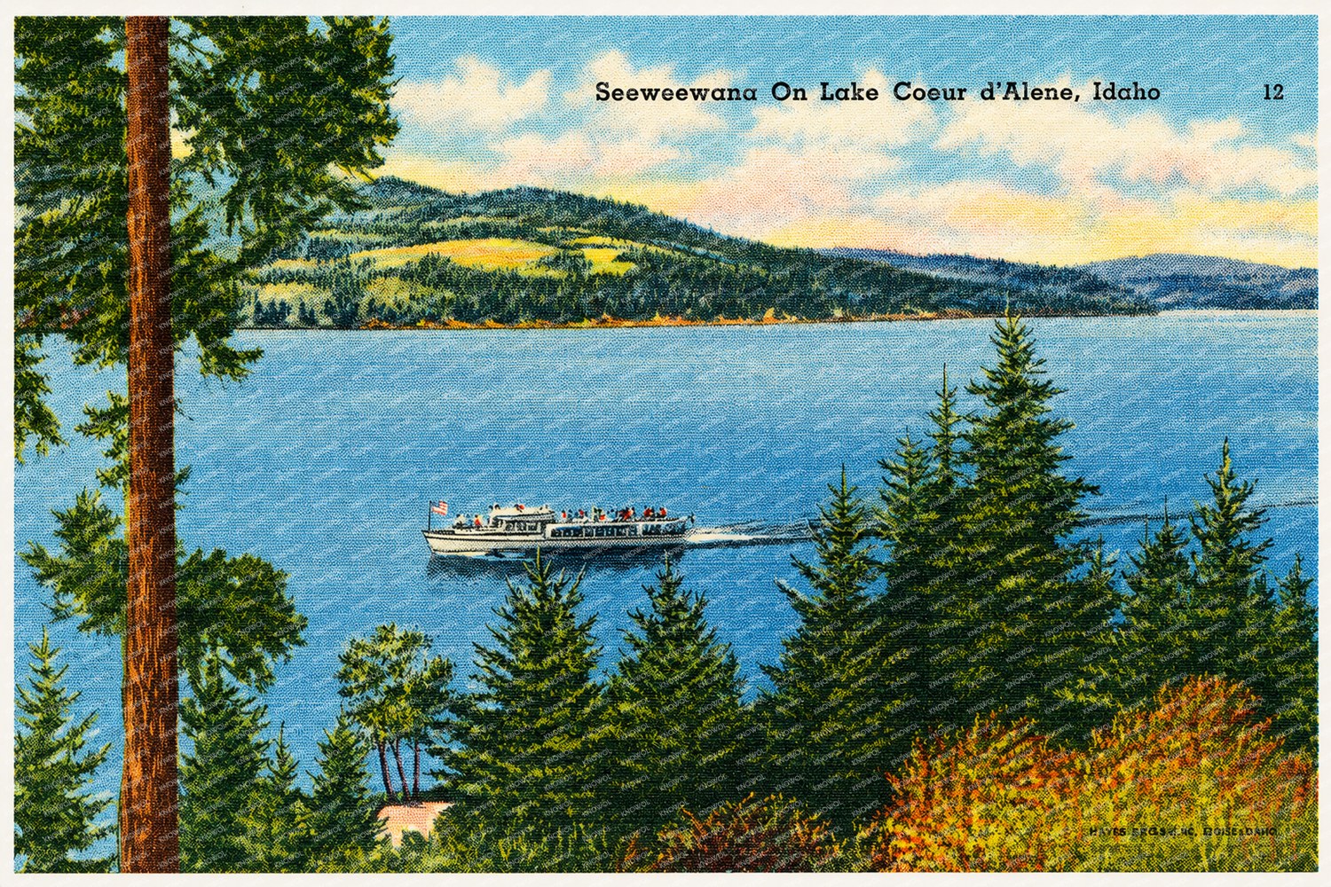 Coeur d'Alene Lake, ID: Seeweewana on Lake Coeur d'Alene