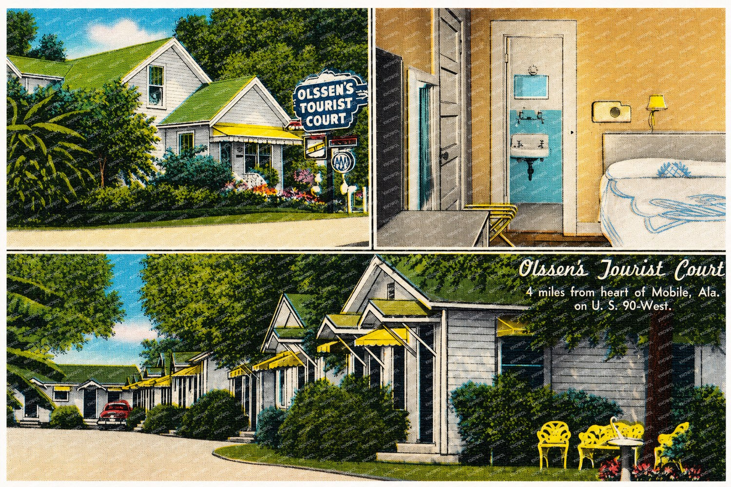 Mobile, AL: Olssen's Tourist Court