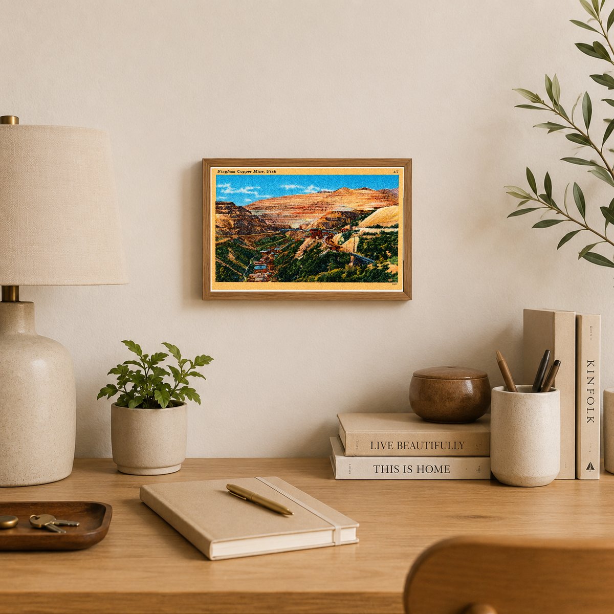 Bingham Copper Mine, UT: Historic View