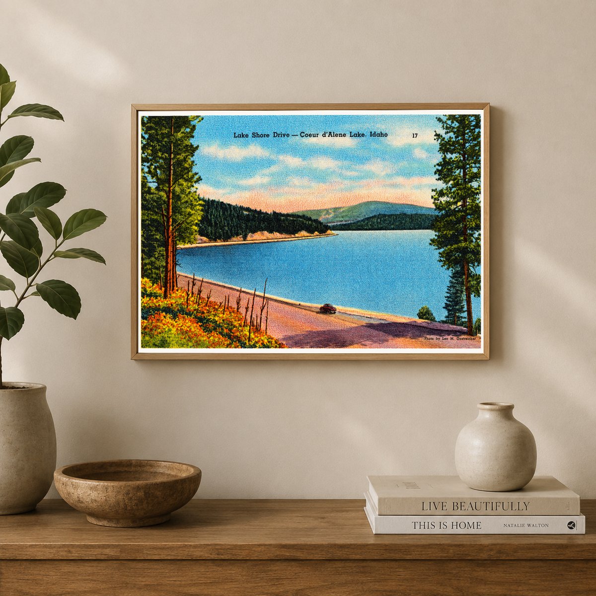 Coeur d'Alene Lake, ID: Lake Shore Drive- Coeur d'Alene Lake