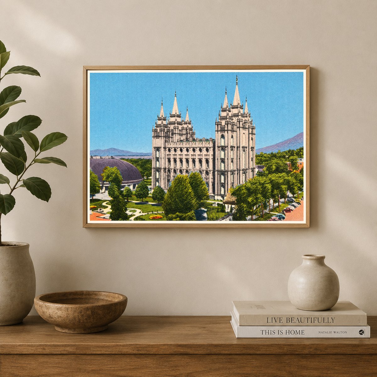 Salt Lake City, UT: Mormon Temple
