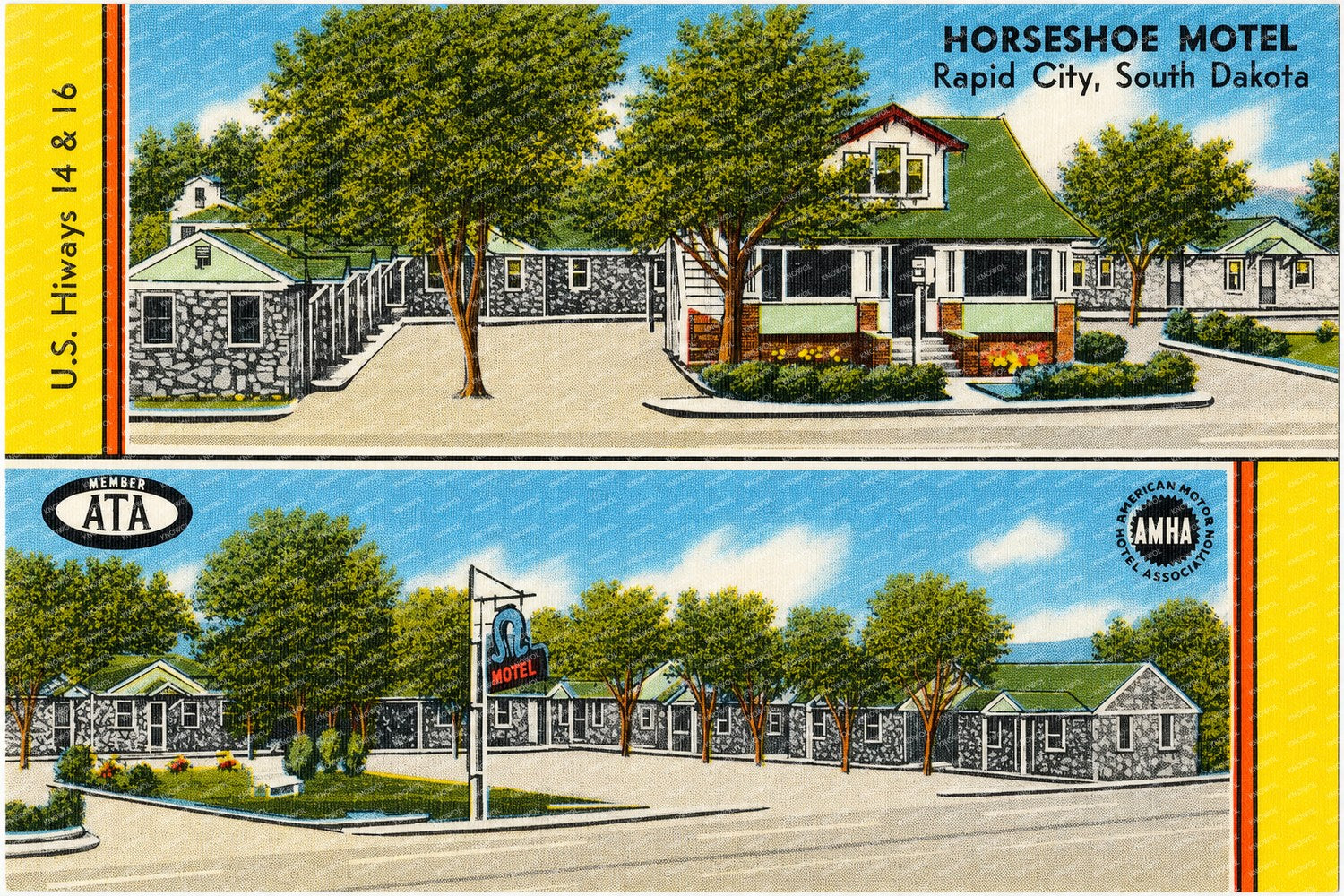 Rapid City, SD: Horseshoe Motel