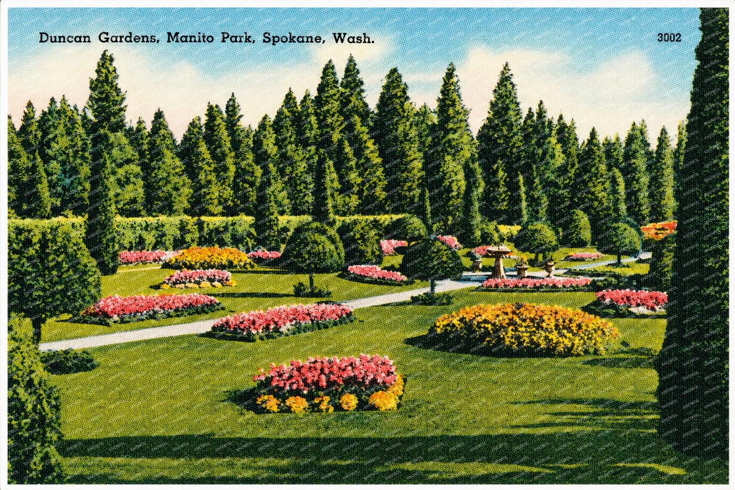 Spokane, WA: Duncan Gardens, Manito Park