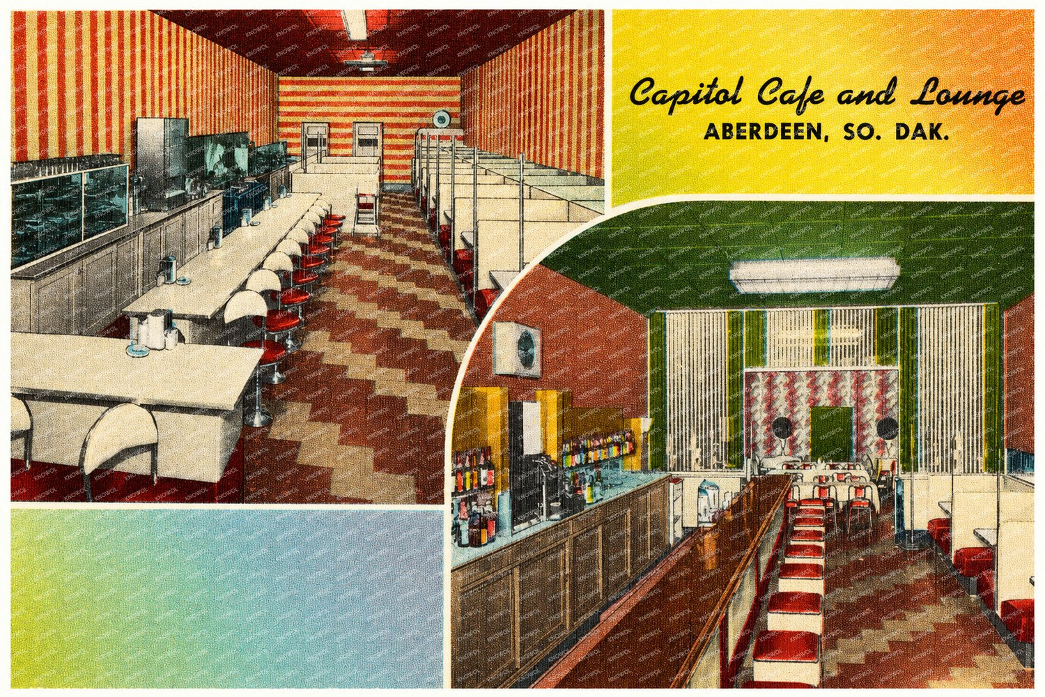 Aberdeen, SD: Capitol Café and Lounge, Aberdeen, So. Dak.