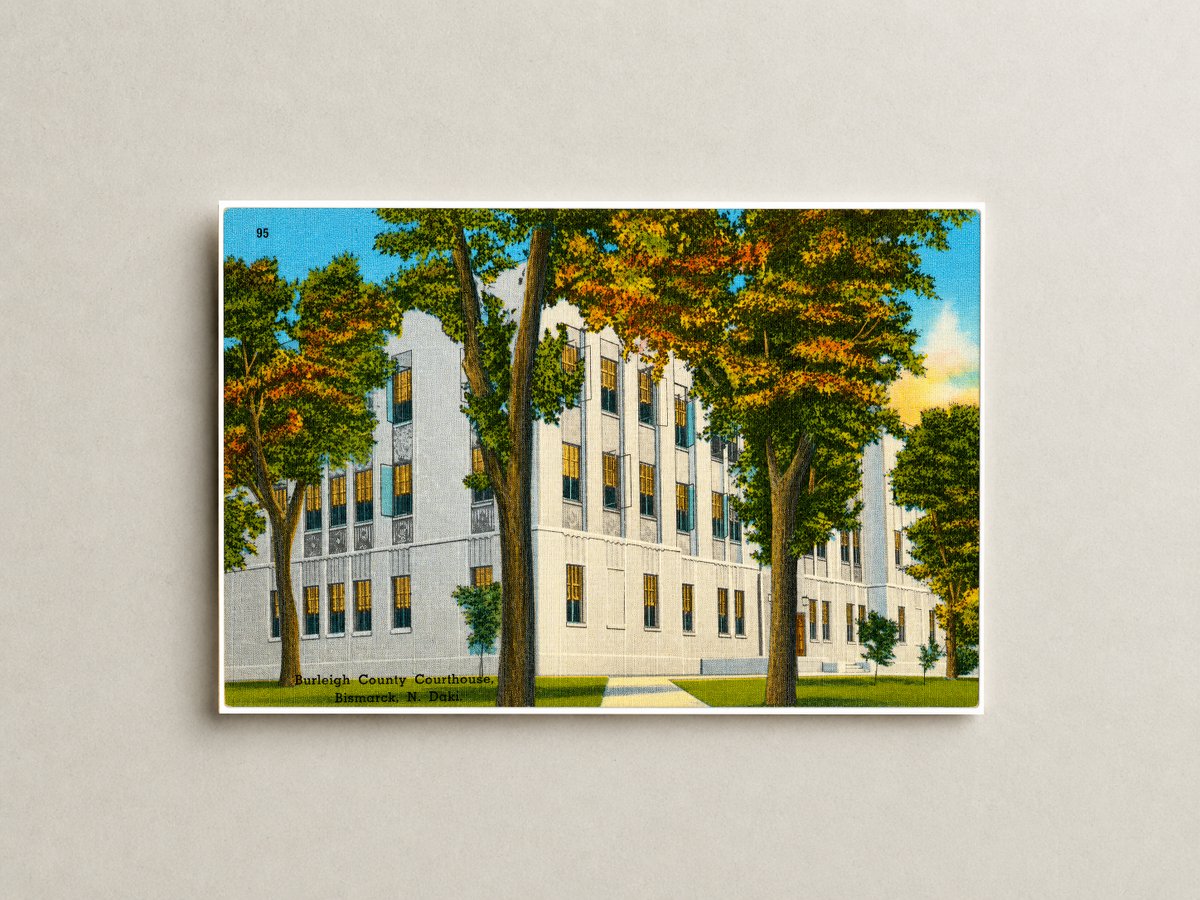Bismarck, ND: Burleigh County Courthouse