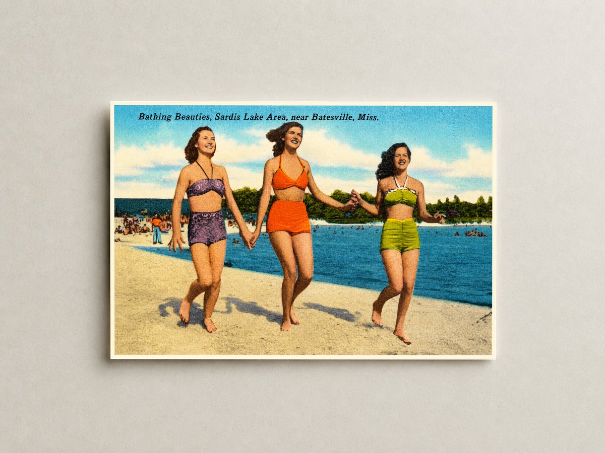 Sardis Lake, MS: Bathing beauties, Sardis Lake area, near Batesville