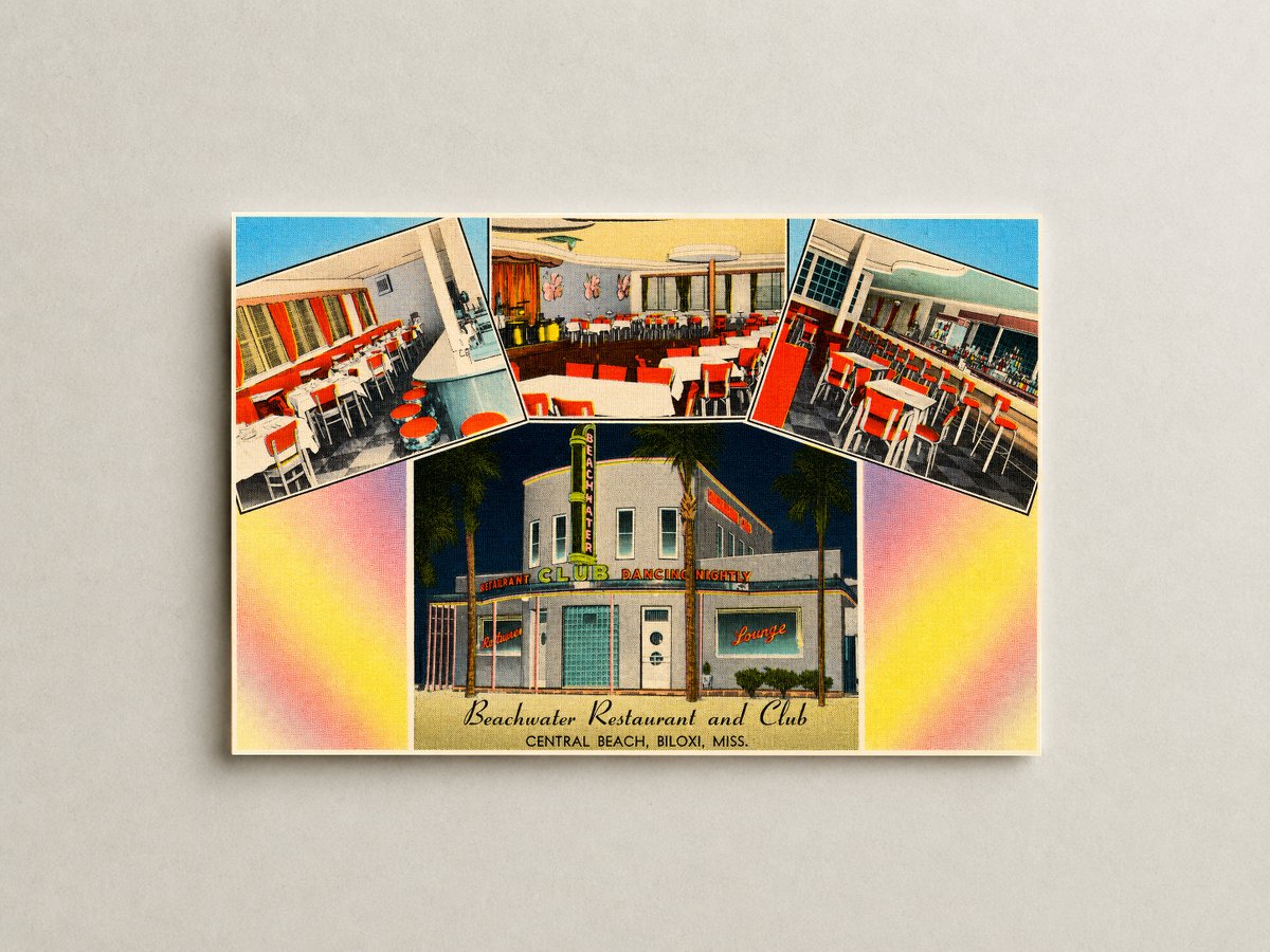 Biloxi, MS: Beachwater Restaurant and Club, Central Beach