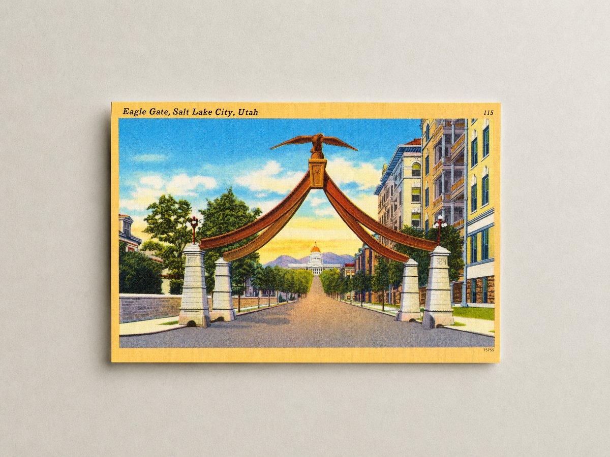 Salt Lake City, UT: Eagle Gate