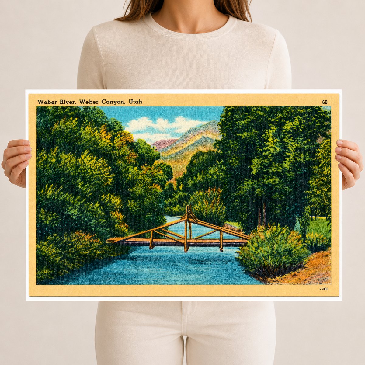 Weber Canyon, UT: Weber River