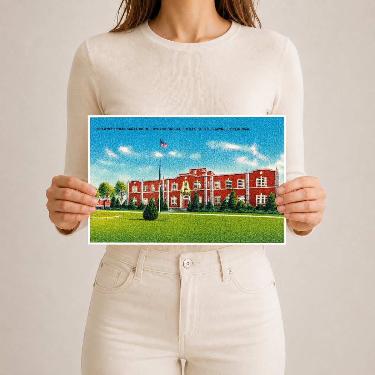 Shawnee, OK: Shawnee Indian Sanatorium, two and one-half miles south