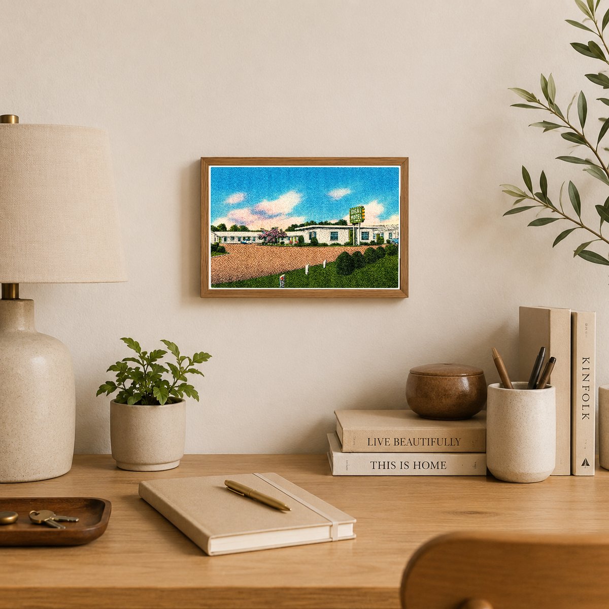 Jackson, MS: Ideal Motel, located on Highway 80, 5 miles west of Jackson