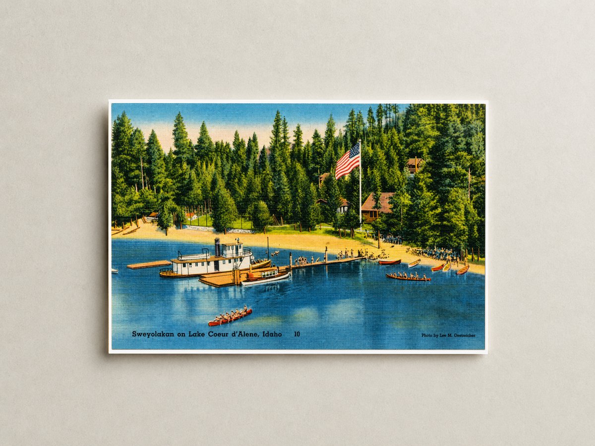 Coeur d'Alene Lake, ID: Sweyolakan on Lake Coeur d'Alene