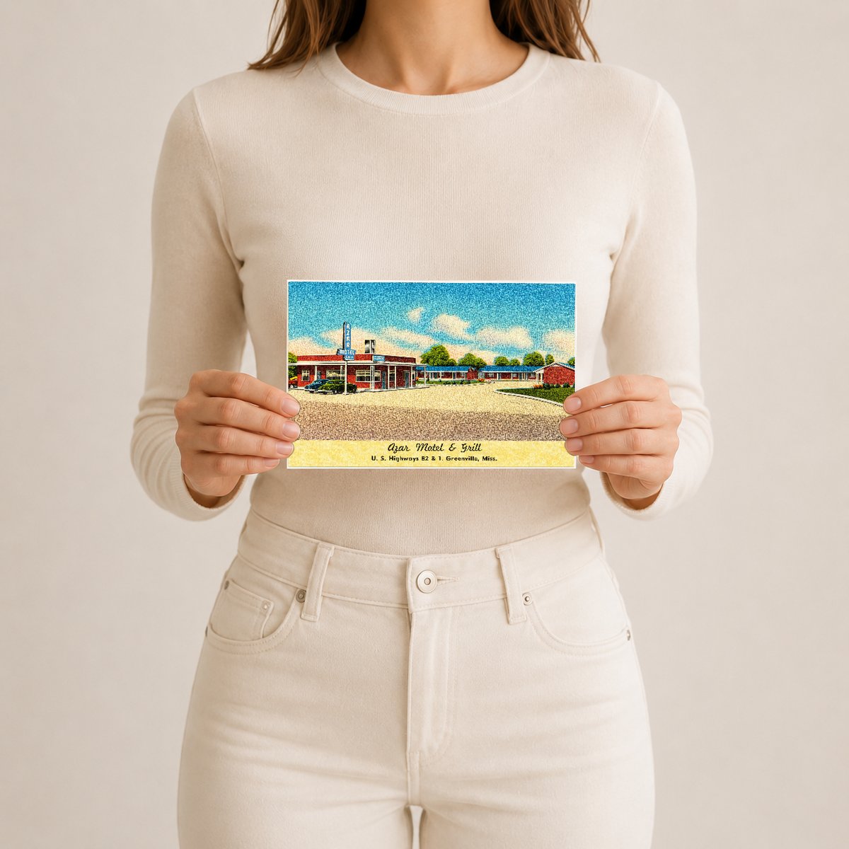 Greenville, MS: Azar Motel & Grill, U. S. Highway 82 & 1