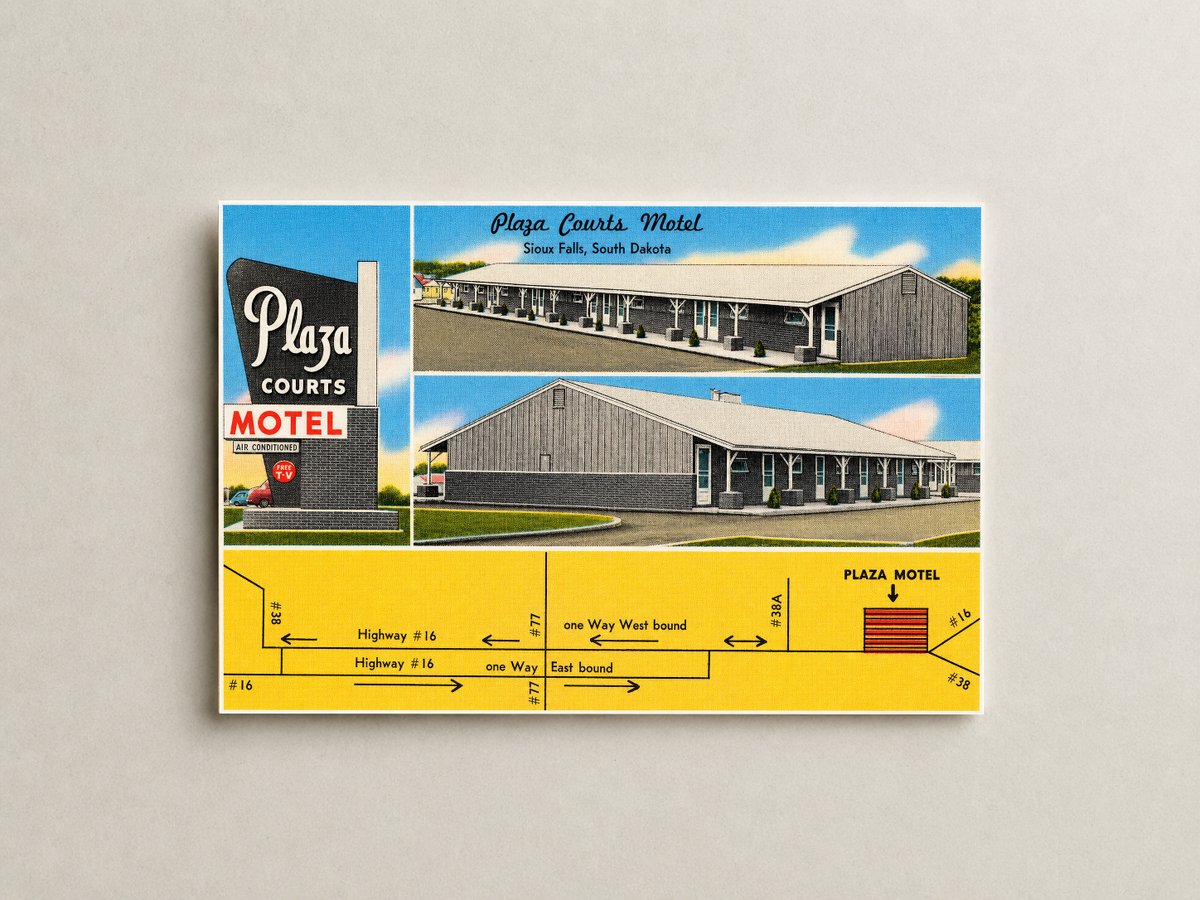 Sioux Falls, SD: Plaza Courts Motel