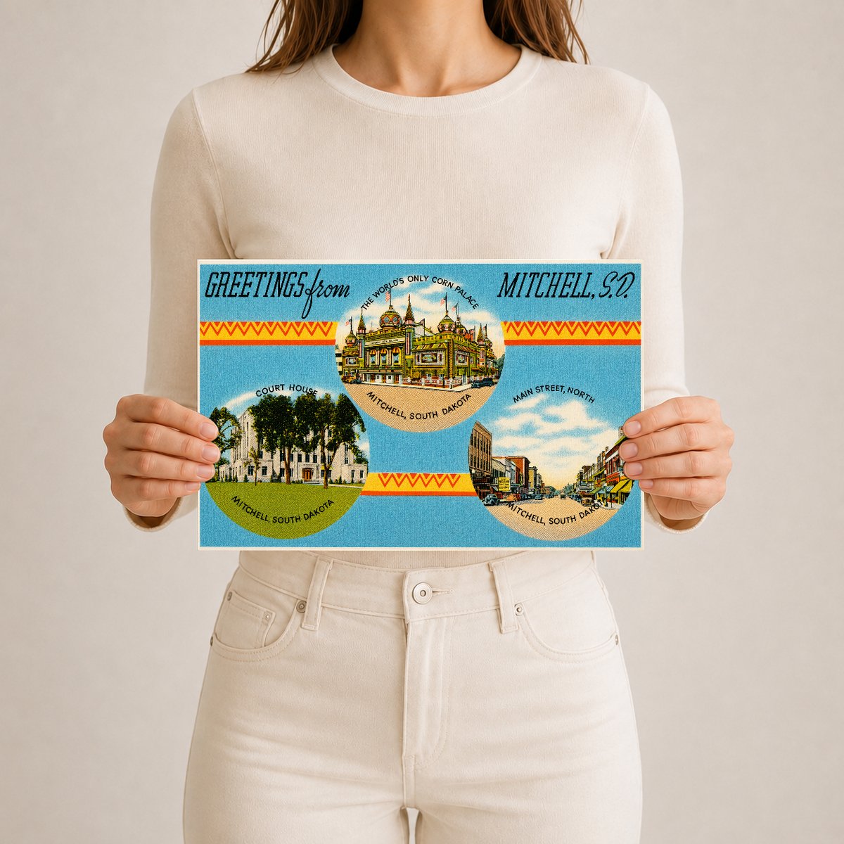 Mitchell, SD: Greetings from Mitchell