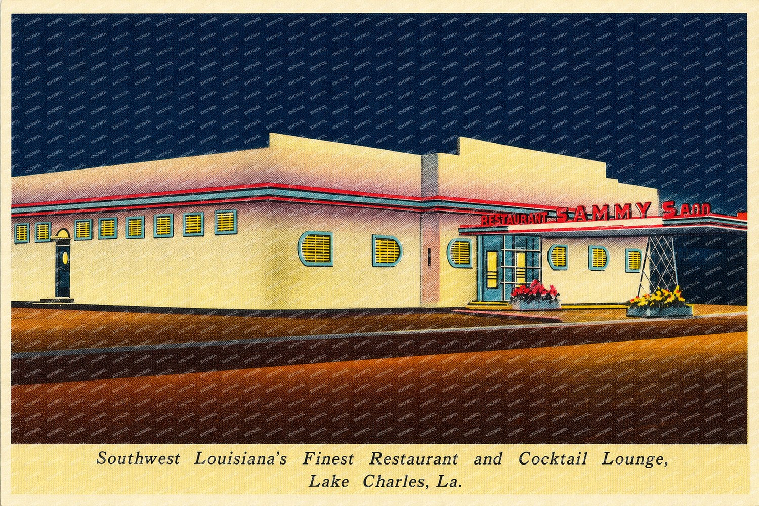 Lake Charles, LA: Sammy's Restaurant, Southwest Louisiana's finest restaurant and cocktail lounge