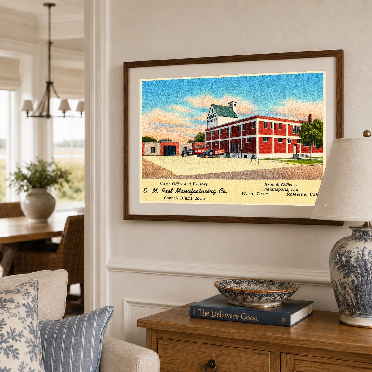 Council Bluffs, IA: E. M. Peet Manufacturing Co., Home office and factory