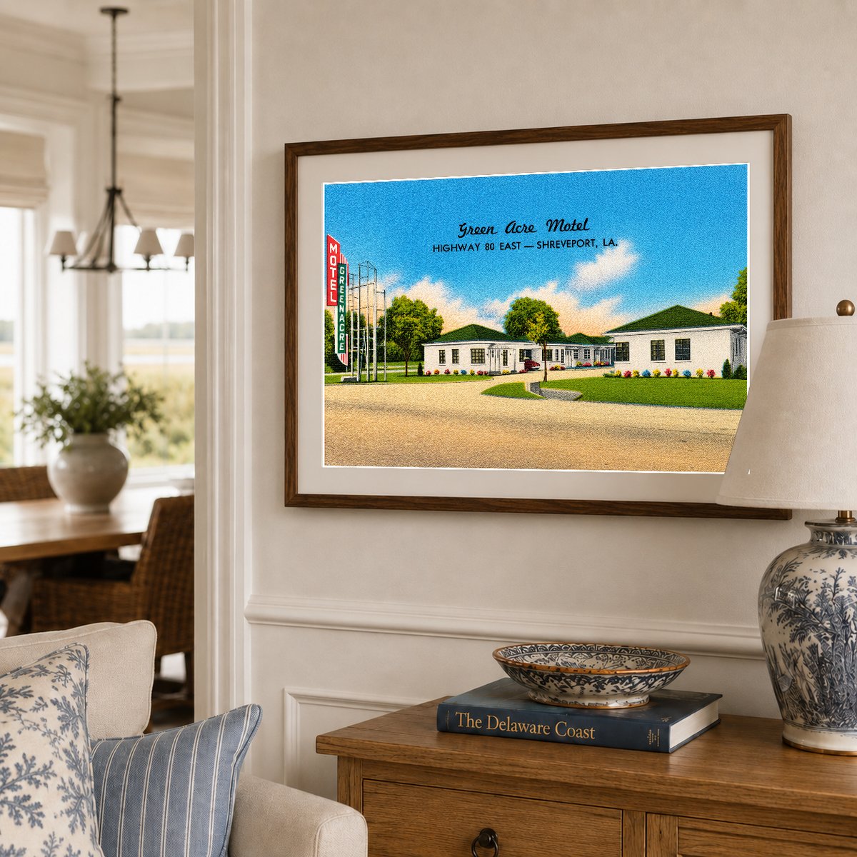 Shreveport, LA: Green Acre Motel, Highway 80 East -- Shreveport