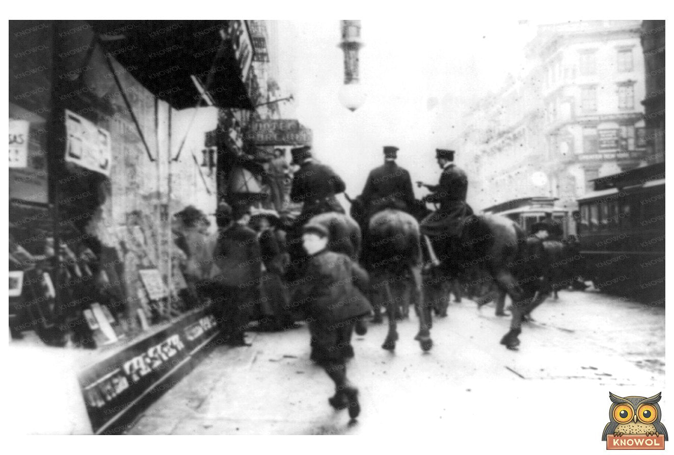**Vintage Chaos: Anarchist Riot in NYC, 1908**