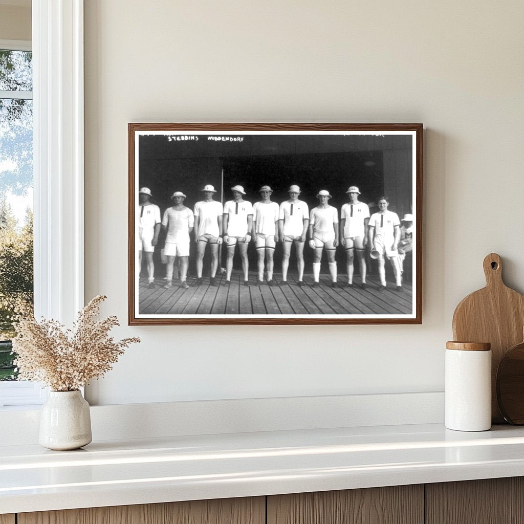 Harvard Varsity Rowing: A 1915 Athletic Legacy