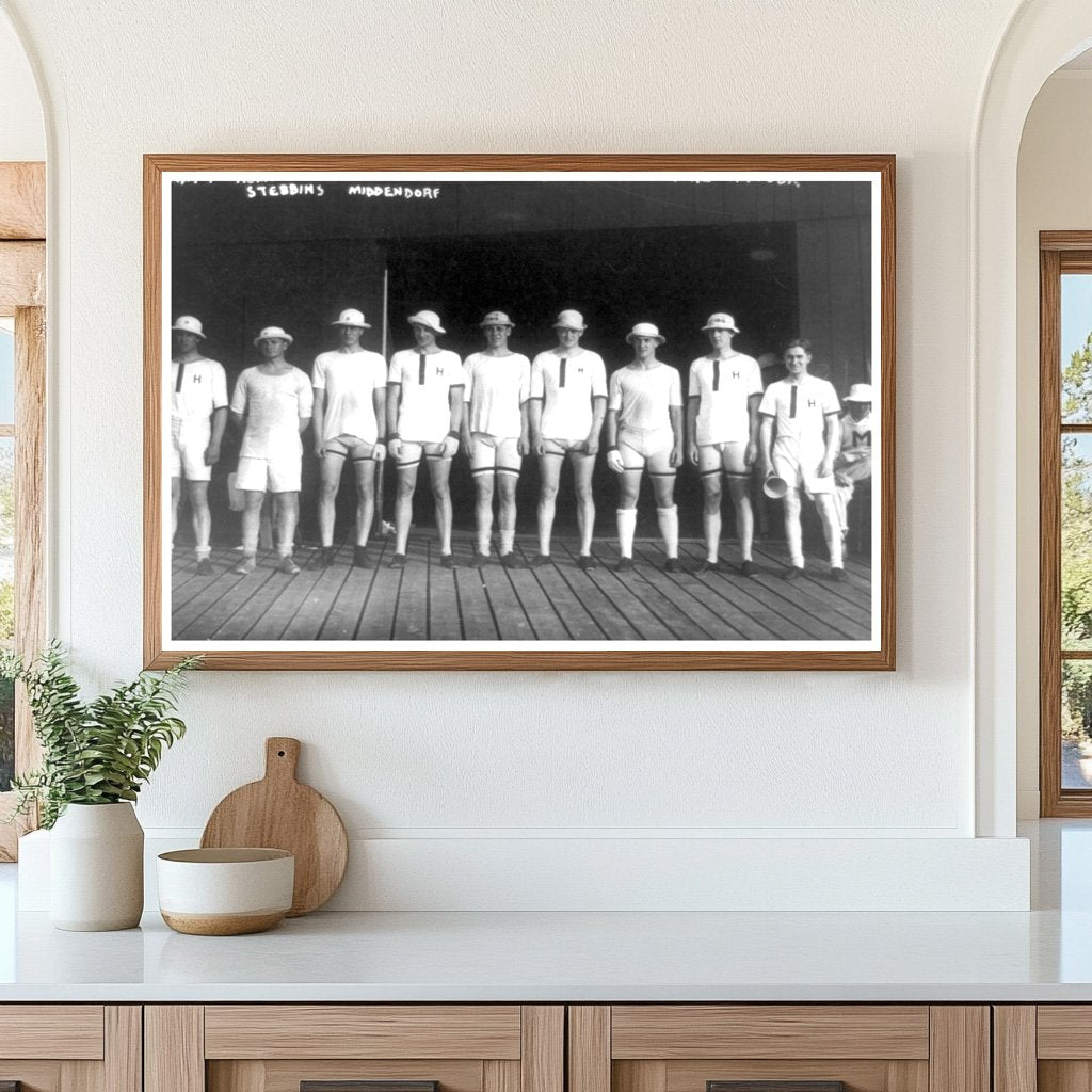 Harvard Varsity Rowing: A 1915 Athletic Legacy