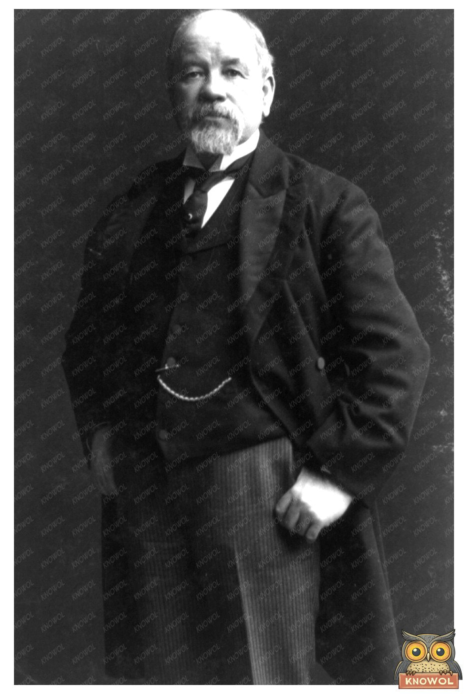 Confident Senatorial Candidate Portrait Circa 1910