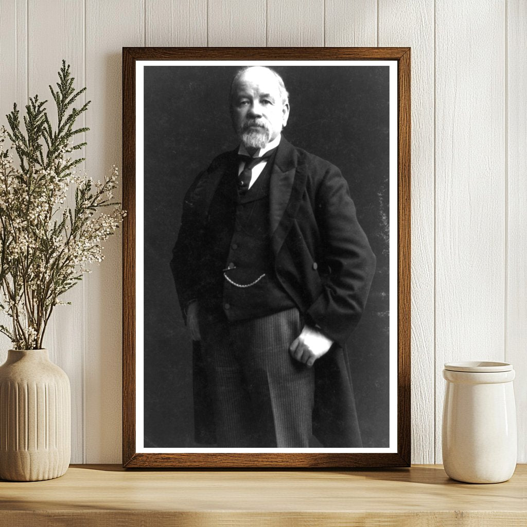 Confident Senatorial Candidate Portrait Circa 1910