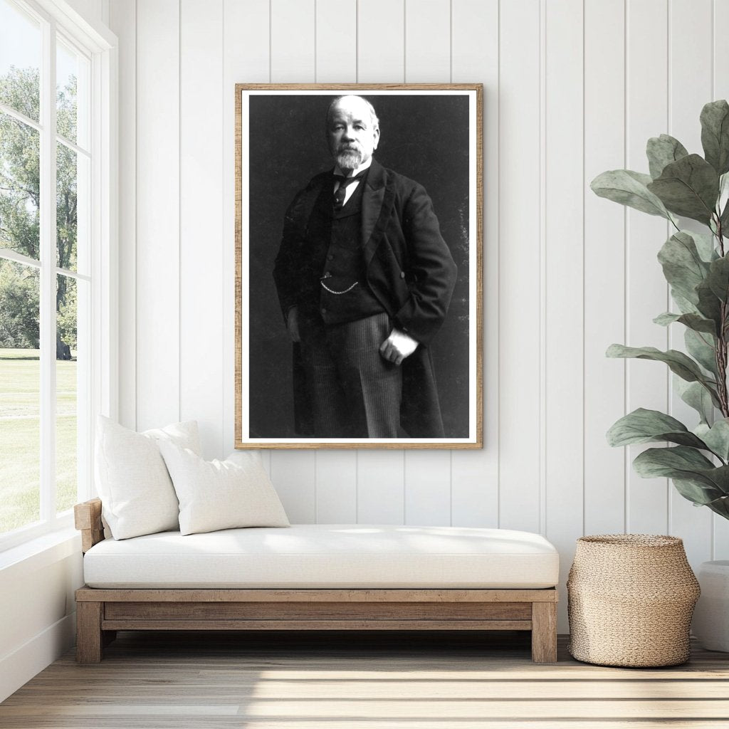Confident Senatorial Candidate Portrait Circa 1910