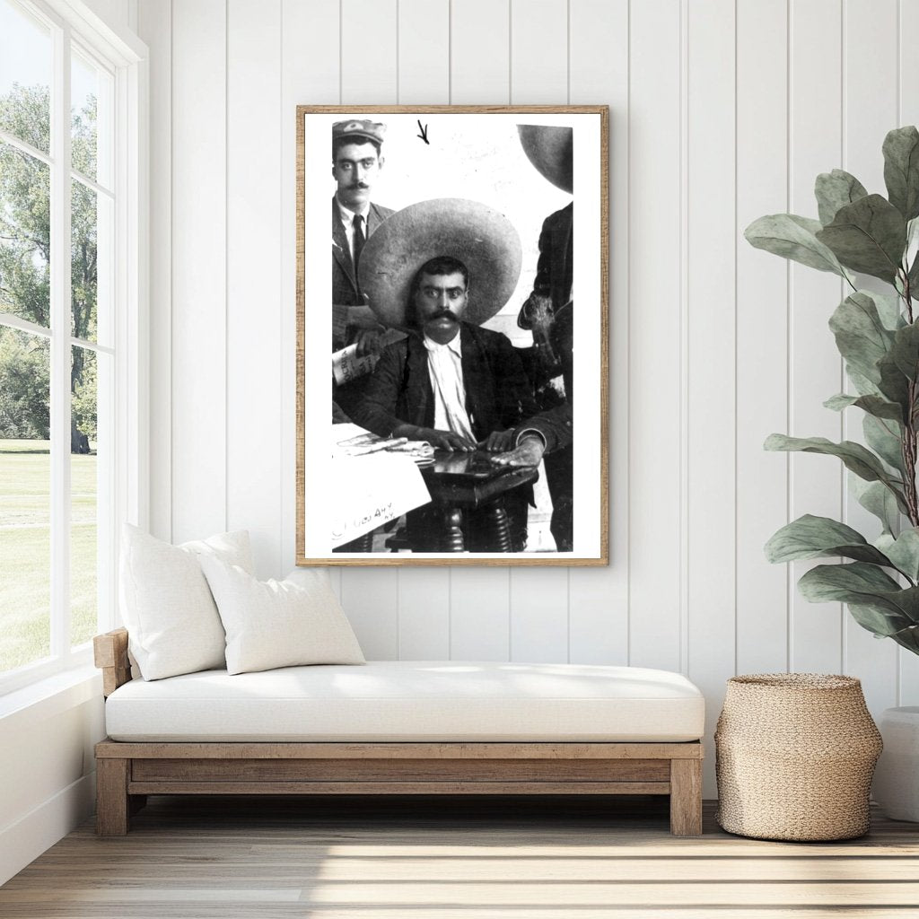 Revolutionary Portrait of Emiliano Zapata, 1910s