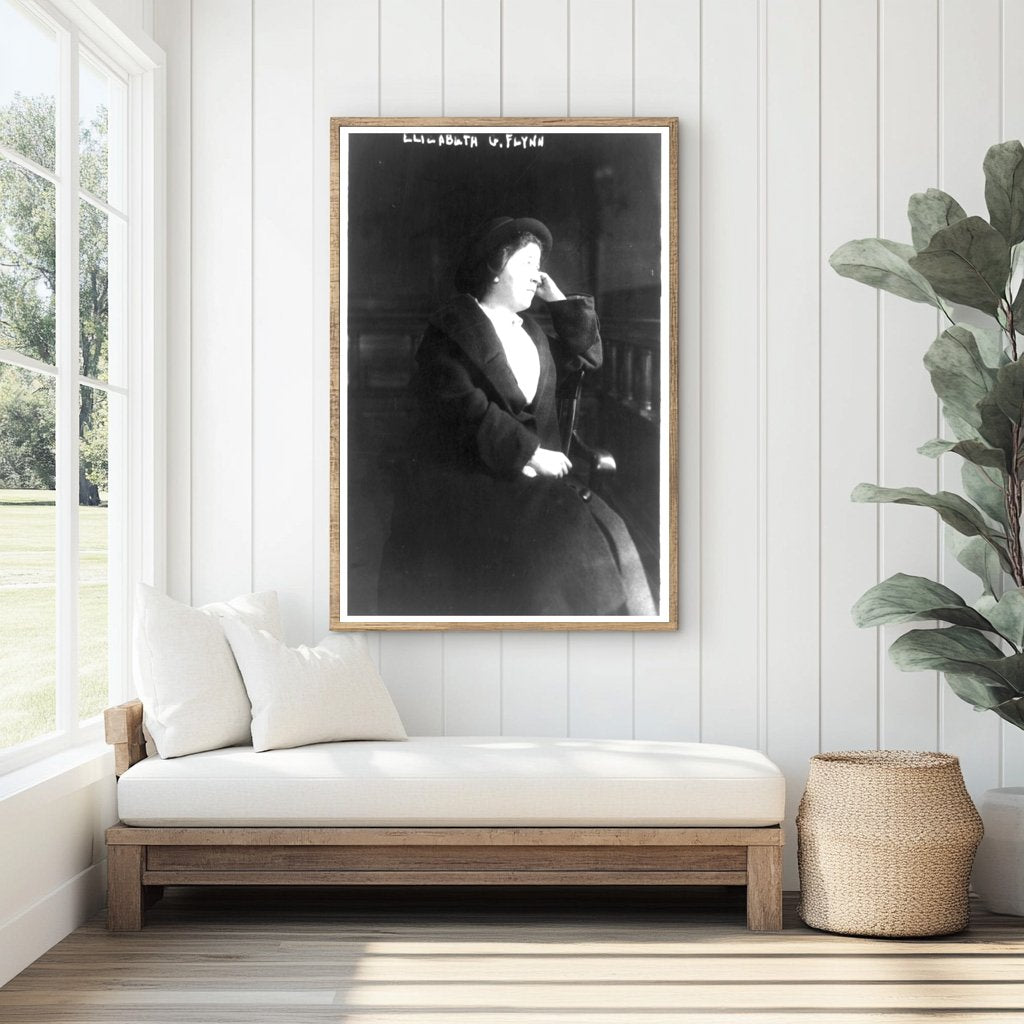 1915 Portrait of Labor Leader Elizabeth Gurley Flynn