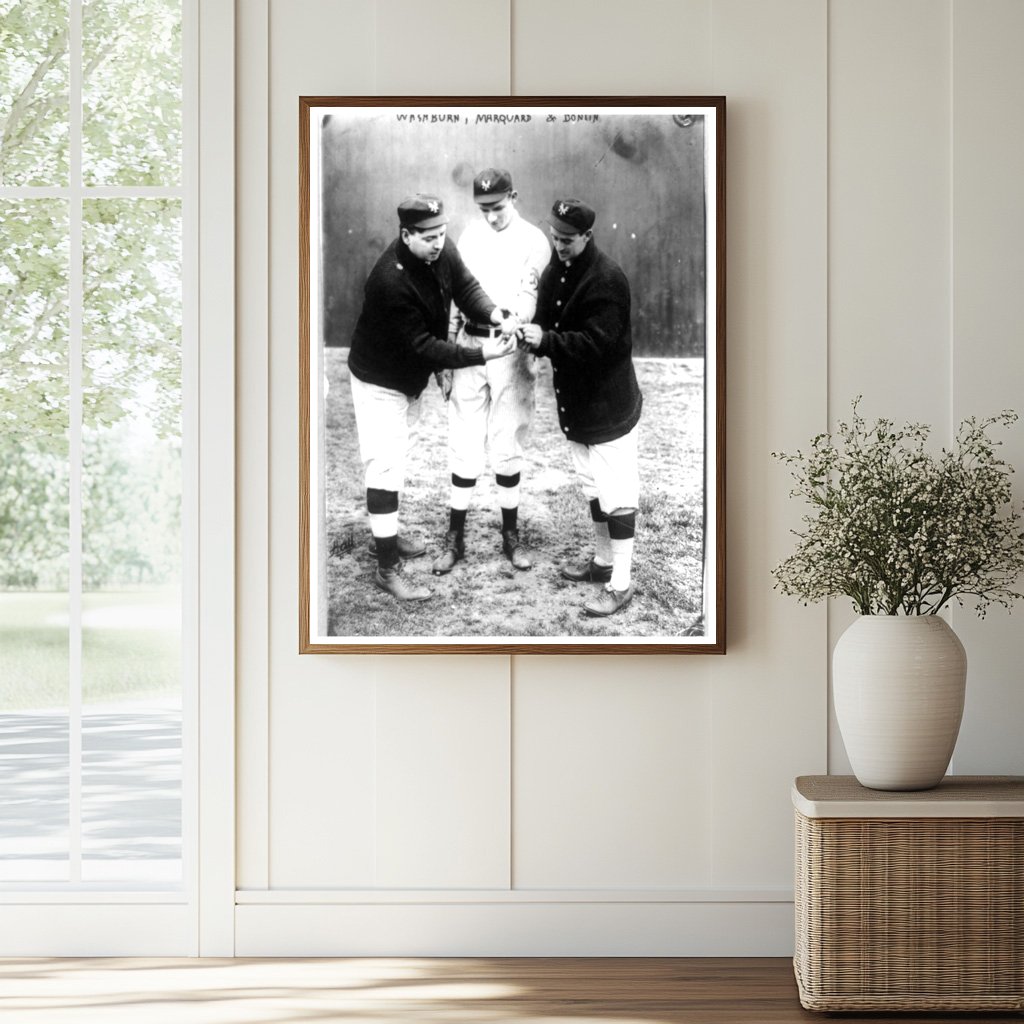 Three Giants of Baseball: 1908 Team Moment