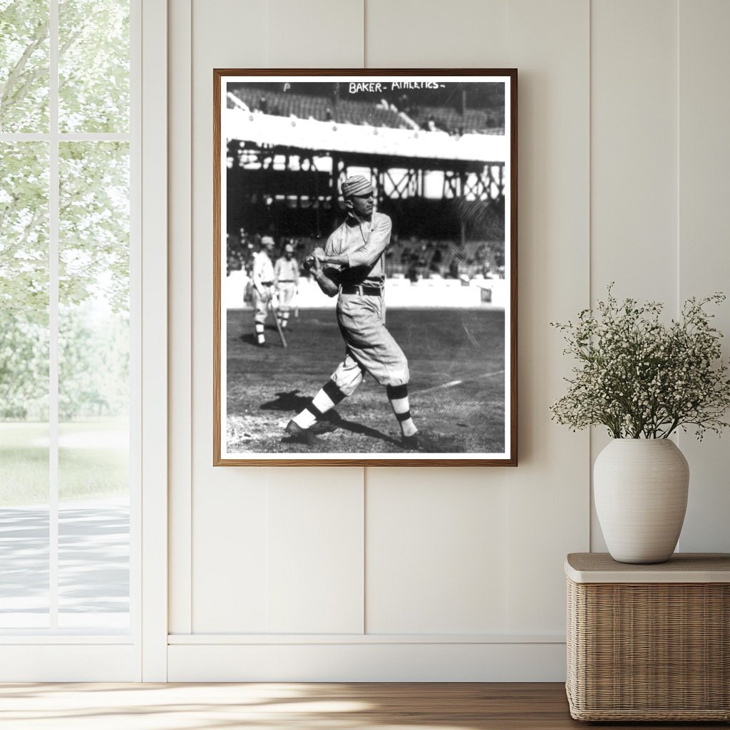 1914 Philadelphia Athletics: Power Hitter in Action