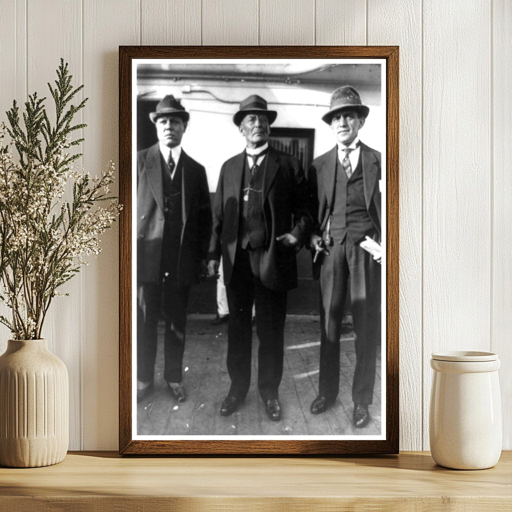 Notable Trio of Early 20th Century Leaders