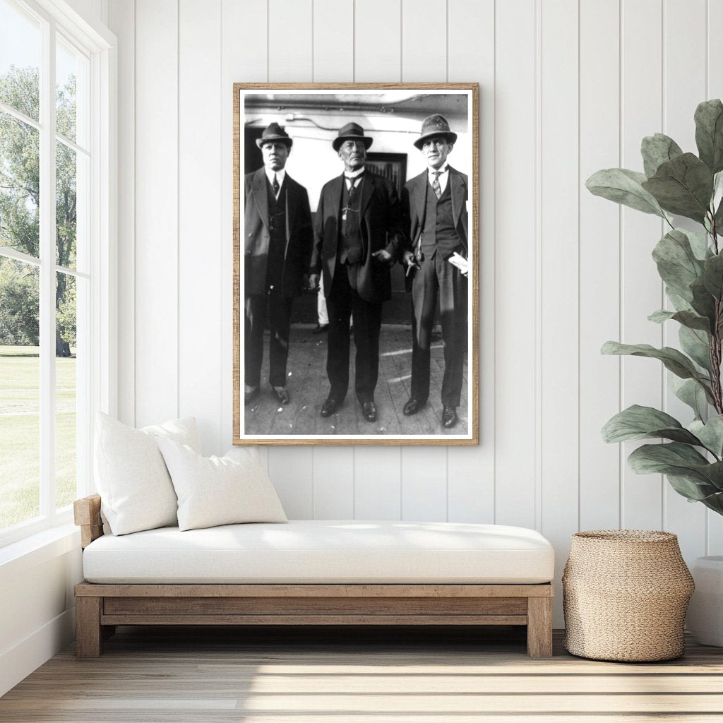 Notable Trio of Early 20th Century Leaders