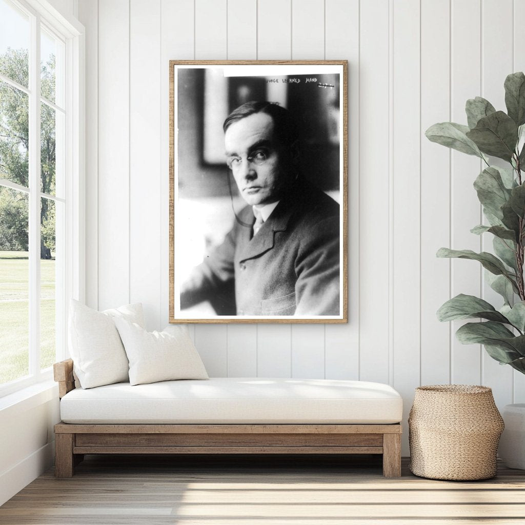 Historic Portrait of Judge Learned Hand, 1924