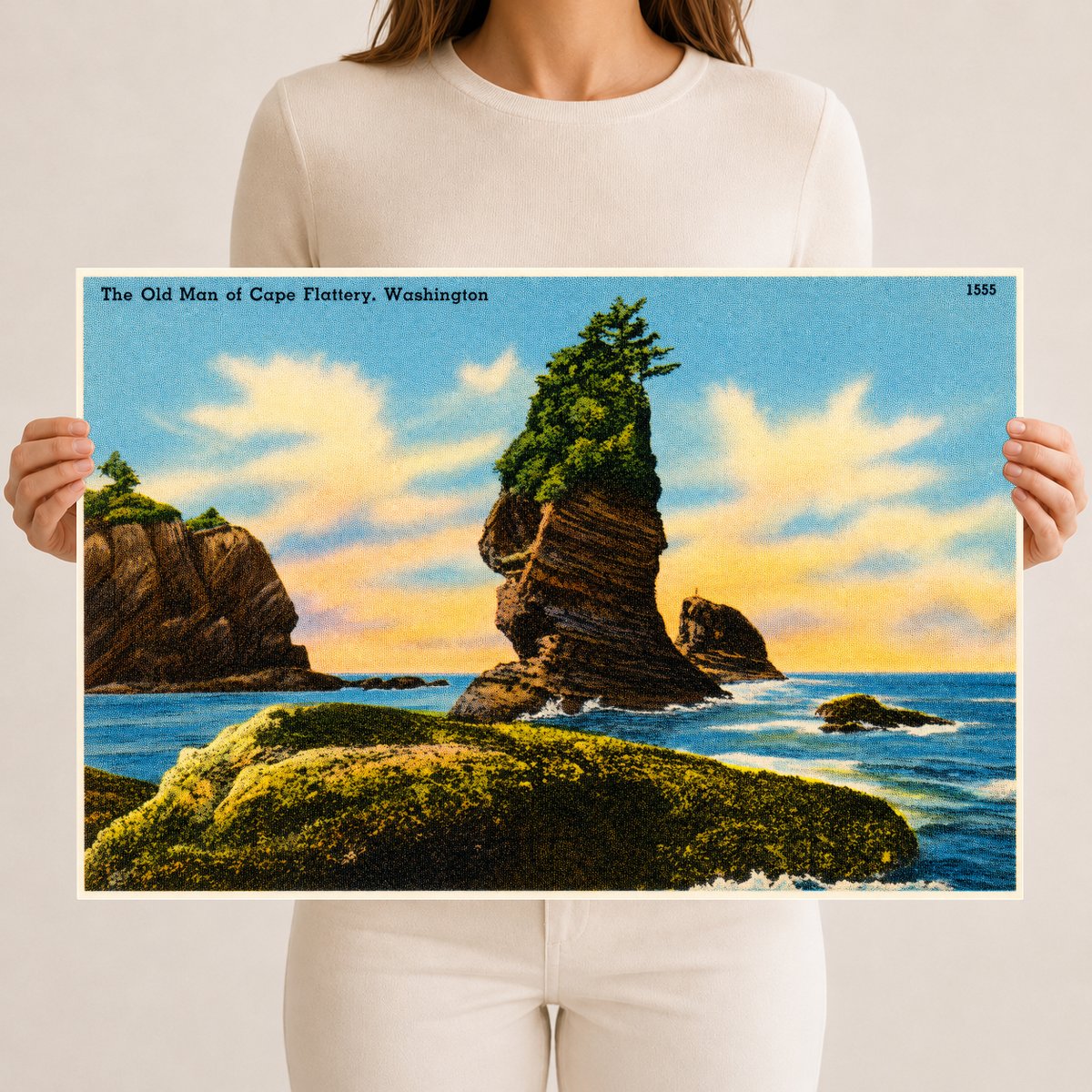 Flattery, Cape, WA: The Old Man of Cape Flattery