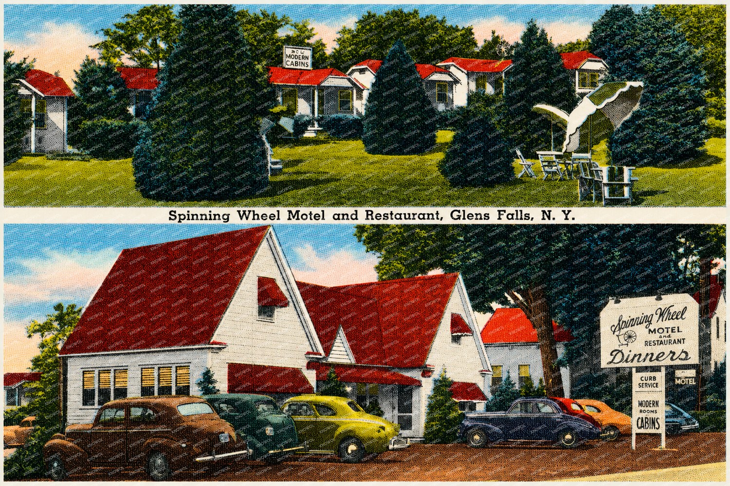 New Orleans, LA: Spinning Wheel Motel and Restaurant, Glens Falls, N. Y.