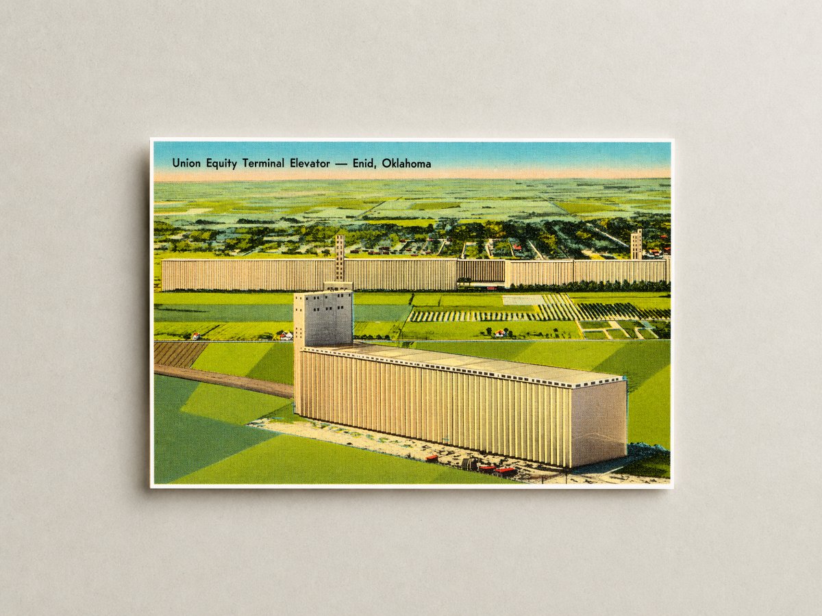 Enid, OK: Union Equity Terminal Elevator -- Enid